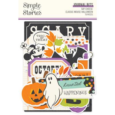 Simple Stories Say Cheese Classic Mouse Halloween - Journal Bits