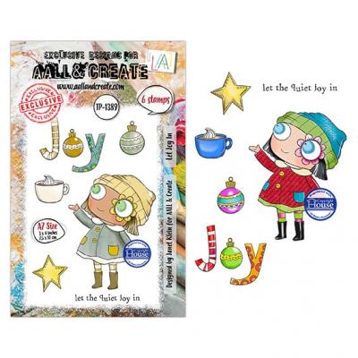 Aall and Create Season Of Sparkle Stempel - Let Joy In