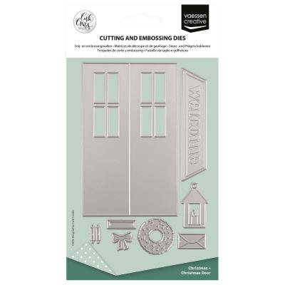 Vaessen Creative Carla Creates Dies - Christmas Door