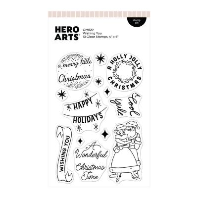 Hero Arts Vintage Vinyl Stempel - Wishing You