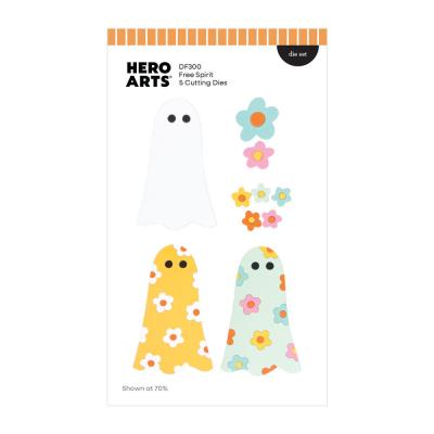 Hero Arts Summerween Die Set - Free Spirit