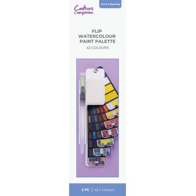Crafter's Companion Flip Watercolour - Paint Palette