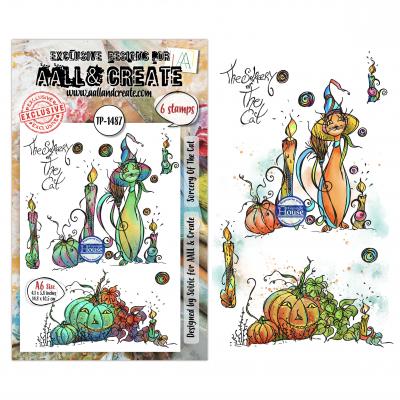Aall and Create Pumpkin Moonlight Stempel - Sorcery Of The Cat