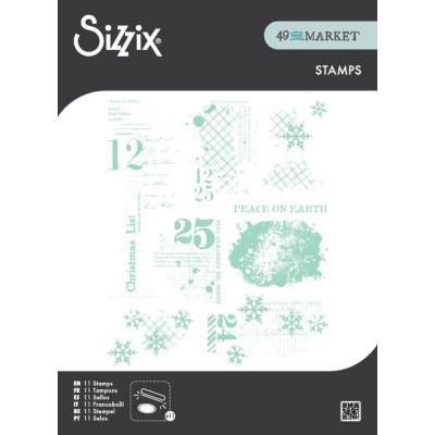 Sizzix by 49 and Market Stempel - Holiday Textures