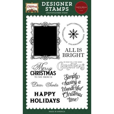 Carta Bella Classic Christmas - Vintage Frame