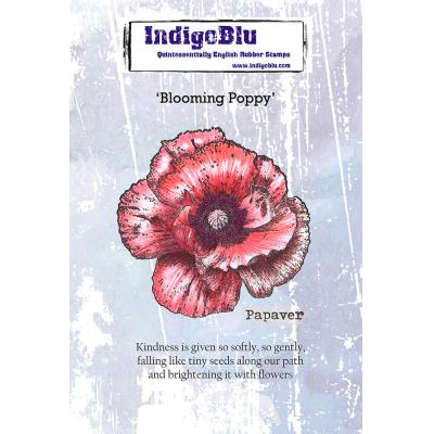 IndigoBlu Stempel - Blooming Poppy
