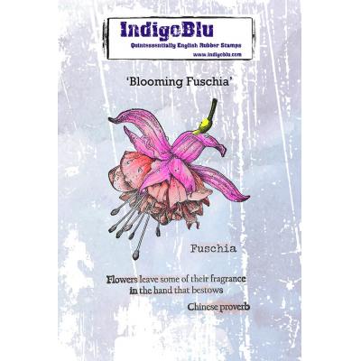 IndigoBlu Stempel - Blooming Fuchsia