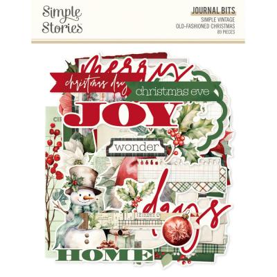Simple Stories Simple Vintage Old-Fashioned Christmas - Journal Bits & Pieces
