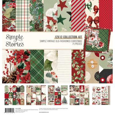 Simple Stories Simple Vintage Old-Fashioned Christmas - Collection Kit