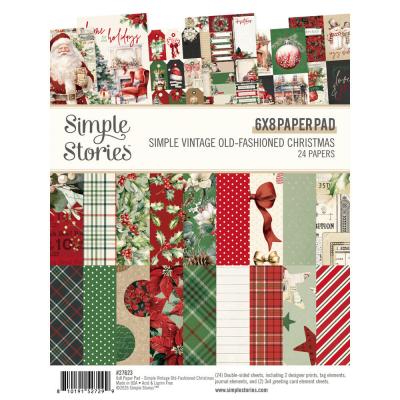 Simple Stories Simple Vintage Old-Fashioned Christmas - Paper Pad