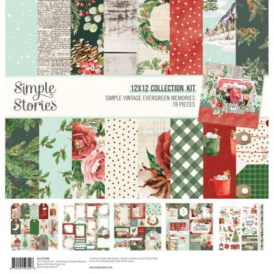 Simple Stories Simple Vintage Evergreen Memories - Collection Kit