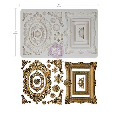 Prima Marketing Finnabair Decor Mould - Winter Frames