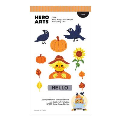 Hero Arts Whimsical Wheels Die Set - Beep Beep Leaf Peeper