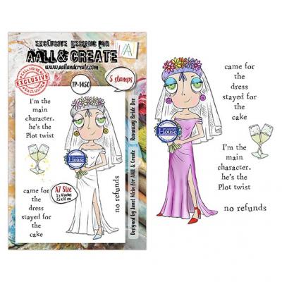 Aall and Create Creative Types Stempel - Runaway Bride Dee