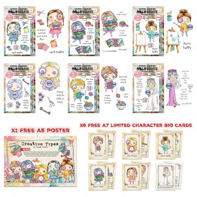Aall and Create Creative Types Stempel - Bundle