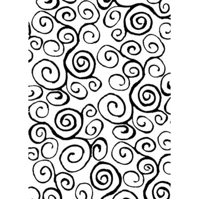 Stampers Anonymous Tim Holtz Stempel - Swirls