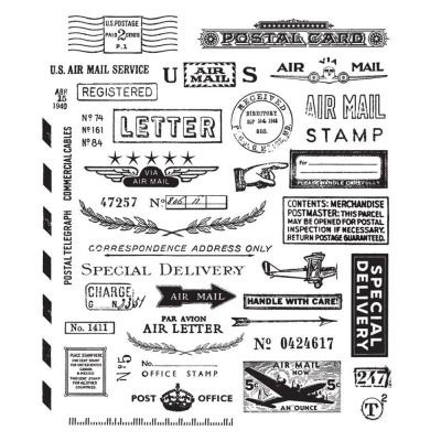 Stampers Anonymous Tim Holtz Stempel - Correspondence