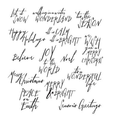 Stampers Anonymous Tim Holtz Stempel - Mini Handwritten Holidays