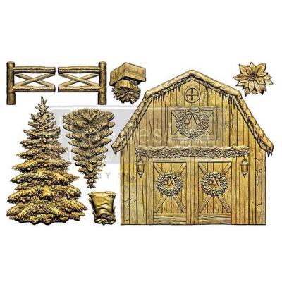 Prima Marketing Re-Design Decor Mould - Homestead Holiday
