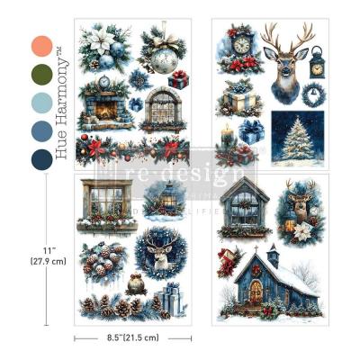 Prima Marketing Re-Design Middy Plus Transfers - Quiet Country Blue