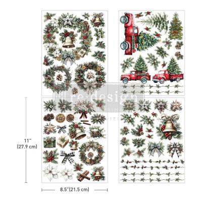 Prima Marketing Re-Design Middy Plus Transfers - Home For The Holidays