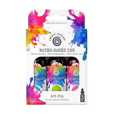 Katy Sue Designs Cosmic Shimmer Water-Based Inks - Art Pop Bright Colours