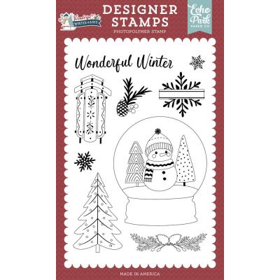 Echo Park Wonderful Winter Days Stempel - Wonderful Winter
