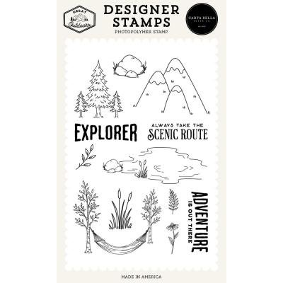 Carta Bella Great Outdoors Stempel - Explorer