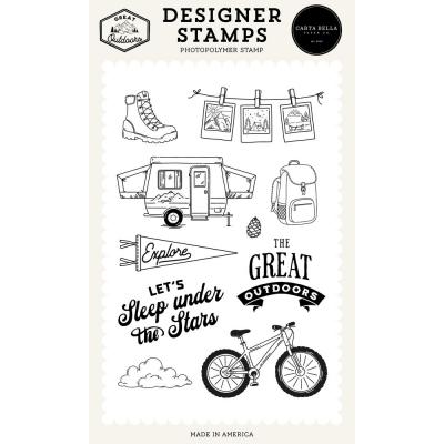 Carta Bella Great Outdoors Stempel - Under The Stars