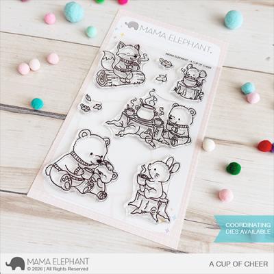 Mama Elephant Stempel - A Cup Of Cheer