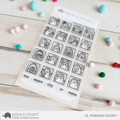 Mama Elephant Stempel - Lil Penguin Docket