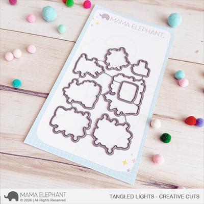 Mama Elepant Creative Cuts - Tangled Lights