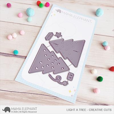 Mama Elephant Creative Cuts - Light A Tree