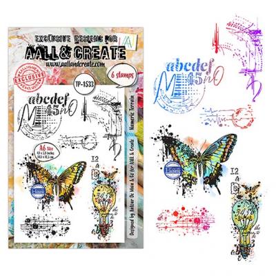 Aall and Create Universe Of Patterns Stempel - Numeric Terrain