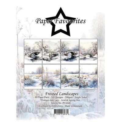 Paper Favourites Frosted Landscapes - Paper Pack