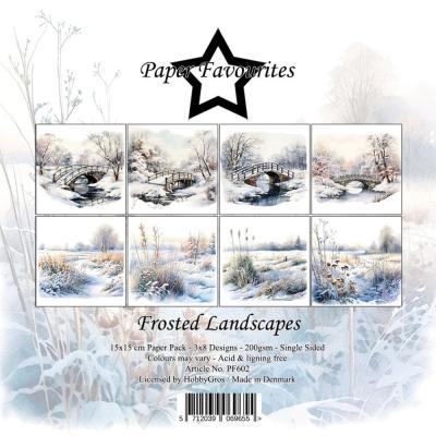 Paper Favourites Frosted Landscapes - Paper Pad