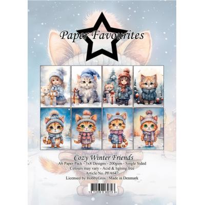 Paper Favourites Cozy Winter Friends - Paper Pack