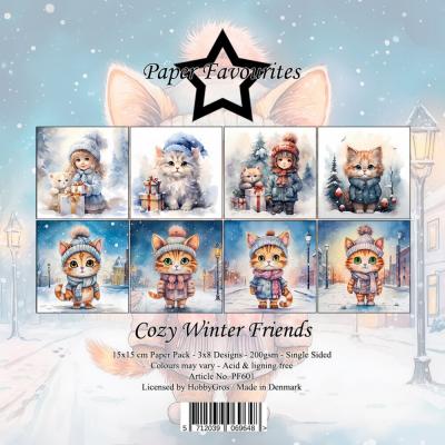 Paper Favourites Cozy Winter Friends - Paper Pad