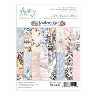 Mintay Papers Snowberry Lane - Add-On Paper Pack
