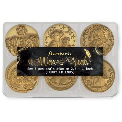 Stamperia Furry Friends 2 - Wax And Seals