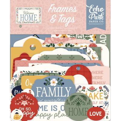 Echo Park Welcome Home - Frames & Tags