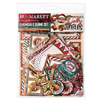 49 and Market Jolly Jingles - Ephemera & Frame Set