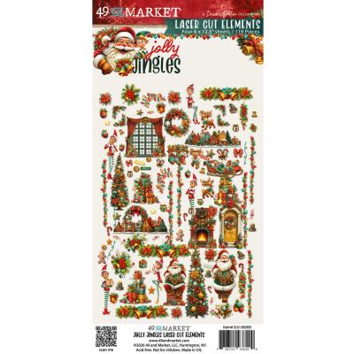 49 and Market Jolly Jingles - Laser Cut Elements