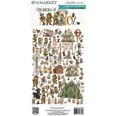 49 and Market Chronicles of Oz - Laser Cut Elements
