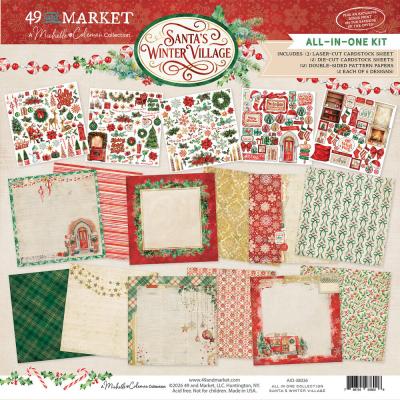 49 and Market All-In-One Kit - Santa’s Winter Village