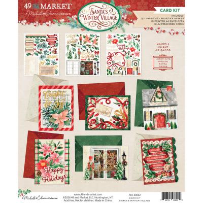 49 and Market All-In-One Card Kit - Santa’s Winter Village