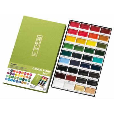 Gansai Tambi Set - 36 Farben