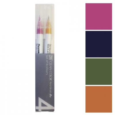 ZIG Clean Color Real Brush 4er-Sets