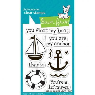 Lawn Fawn Clear Stamps - Float My Boat