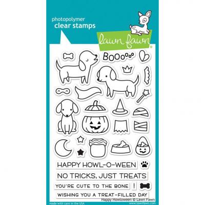 Lawn Fawn Clear Stamps - Happy Howloween
